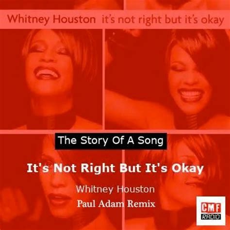 Stream Whitney Houston It S Not Right But It S Okay Paul Adam Remix