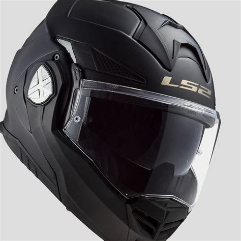 Kask Motocyklowy Kask Ls Ff Advant X Solid Matt Black Homologacja