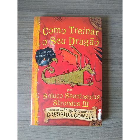 Livro 1 de Como Treinar seu Dragão Cressida Cowell Fantasia