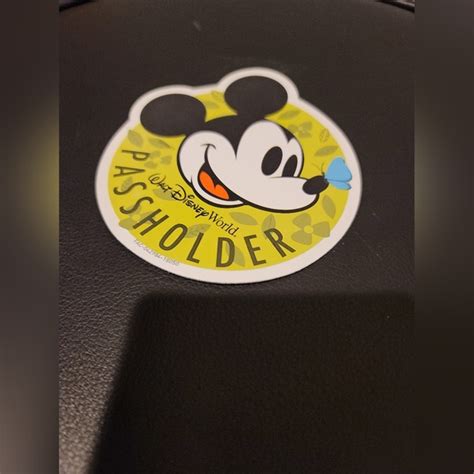 Disney Accents Disney Passholder Magnet Mickey Spring Flower Garden Festival Poshmark