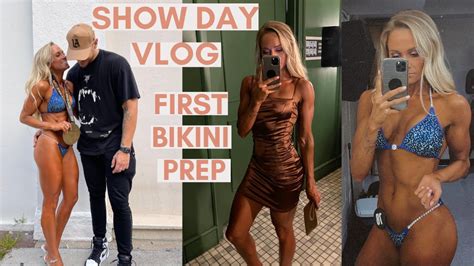 Show Day Vlog First Bikini Competition Behind The Scenes Of Show