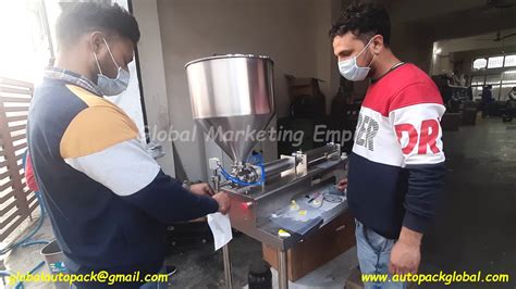 Mayonnaise Filling Machine Piston Filler For Mayonnaise Paste