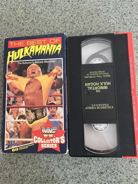 WWF Coliseum Video The Best Of Hulkamania VHS Tape Hulk Hogan EBay