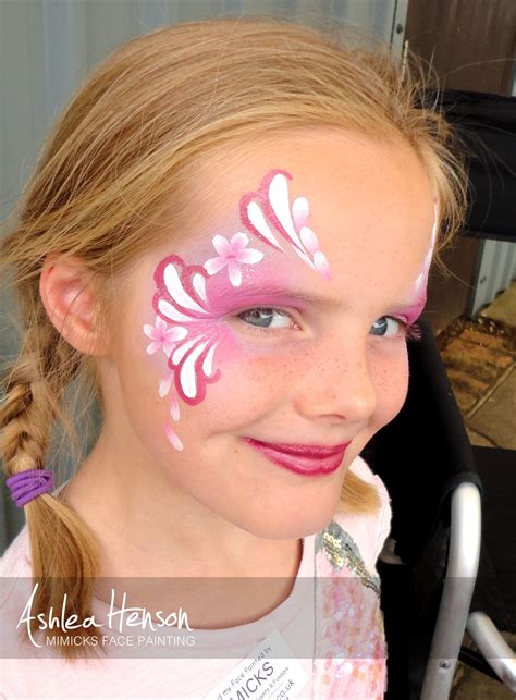 Flower Fairy Face Painting Flowers Face Painting Girl Face Painting