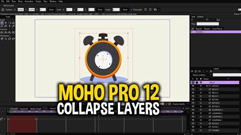 Moho Pro 12 Script Collapse Layers Youtube