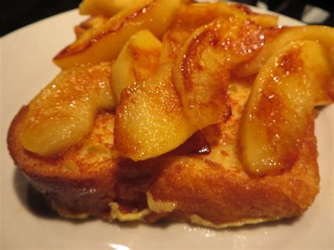 Brioche perdue aux pommes rôties La cuisine de Stéphanie