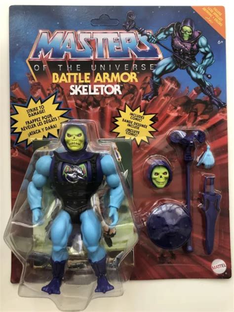 Mattel Masters Of The Universe Origins Deluxe Battle Armor Skeletor