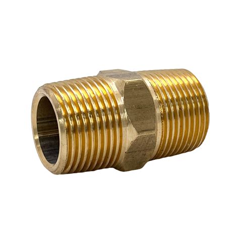 Crossover Hex Nipple Bsp X Npt