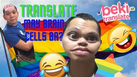 VIRAL Beki Translate Challenge Funny Beki Translate Tagalog