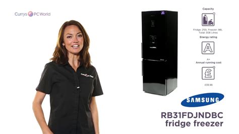 Samsung Rb31fdjndbc 7030 Fridge Freezer Black Product Overview