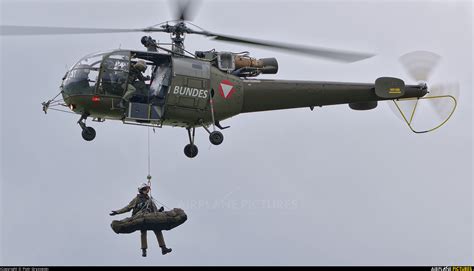 3e Ki Austria Air Force Sud Aviation Sa 316 Alouette Iii At Zeltweg