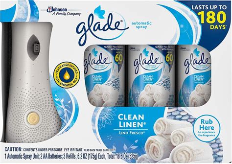 Amazon Glade Automatic Spray Clean Linen 1 Automatic Spray Unit