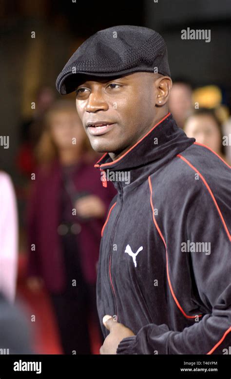 LOS ANGELES, CA. April 10, 2003: Actor TAYE DIGGS at the Los Angeles ...