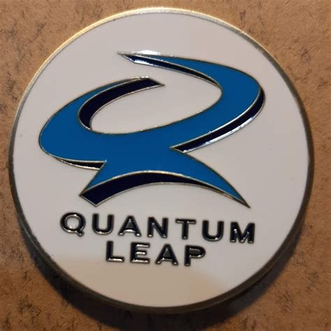 Quantum Leap Challenge Coin Obverse Numismatic Bibliomania Society