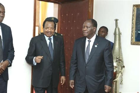 Paul Biya fait fort Macky Sall et Alassane Ouattara cités