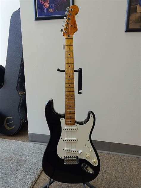 Fender Stratocaster 2000s Black Reverb