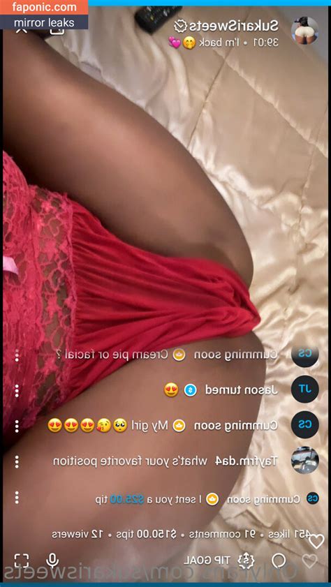 Sukarisweets Aka Therealsukari Nude Leaks OnlyFans Faponic