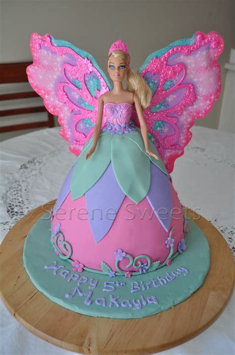 Serene Sweets Fairy Barbie Cake