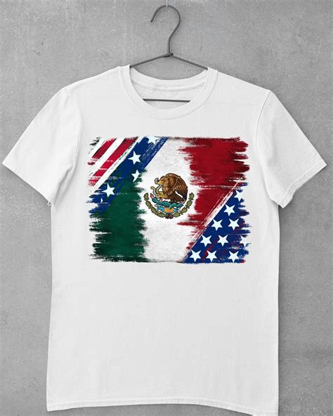 Mexican With American Flag Sublimation Design Png Mexico Flag Etsy