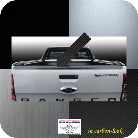 RGM Heckklappen Schutzleiste Carbon Look für Ford Ranger Pickup