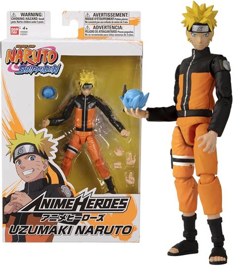 Uzumaki Naruto Action Figure 17 Cm Naruto Bandai Anime Heroes