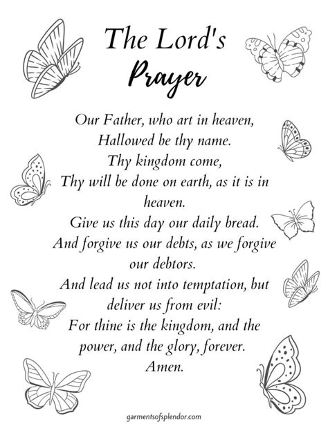 How to Pray the Lord's Prayer with Power (Free Printables Inside!)