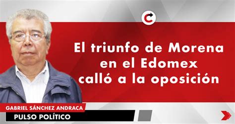 El Triunfo De Morena En El Edomex Calló A La Oposición