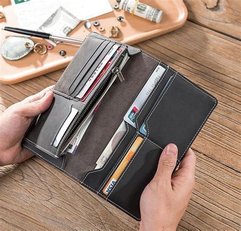 Elegant Wallet Designs Ideas For Men Leather Wallet Pattern Handmade