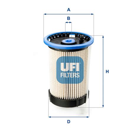 Filtr paliwa UFI OEM QUALITY wkład prod OE 5Q 26 065 00 za 94 83