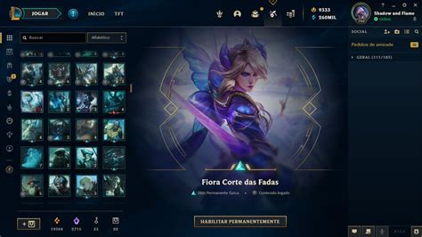 Notlin Games on Twitter As Novas Skins Corte das Fadas já estão