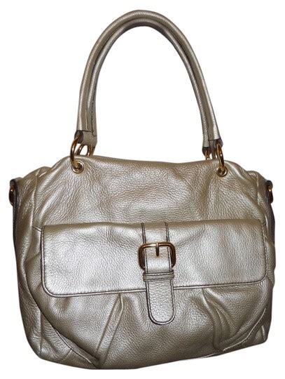 Maxx New York Pebbled Gold Leather Shoulder Bag Listed By Jewel's ...