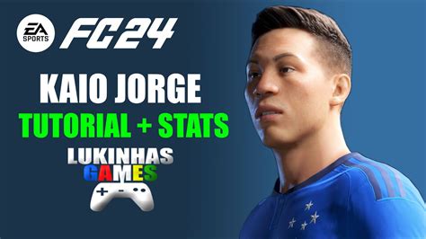 EA FC 24 Kaio Jorge Cruzeiro Stats Pro Clubs Tutorial Look