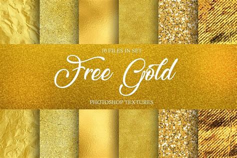 Free Gold Texture Photoshop | Download Photoshop Gold Texture Bundle