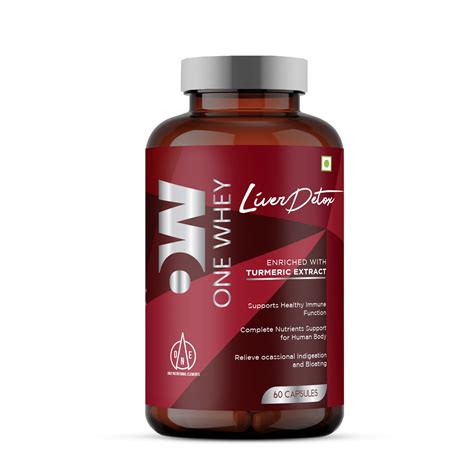 One Whey Liver Detox 60 Capsules