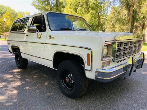 1978 Chevrolet Blazer Suv White 4wd Automatic K5 For Sale Chevrolet