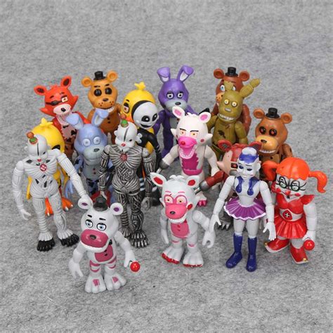 6pcsset 10cm Five Nights At Freddys Sister Location Bonnie Funtime