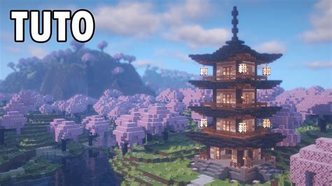 Minecraft 1 20 Comment Construire un Grand Temple Japonais Réaliste