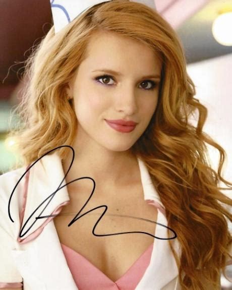 Bella Thorne Signed Autographed Photo Coa Hologram Hollywood Memorabilia