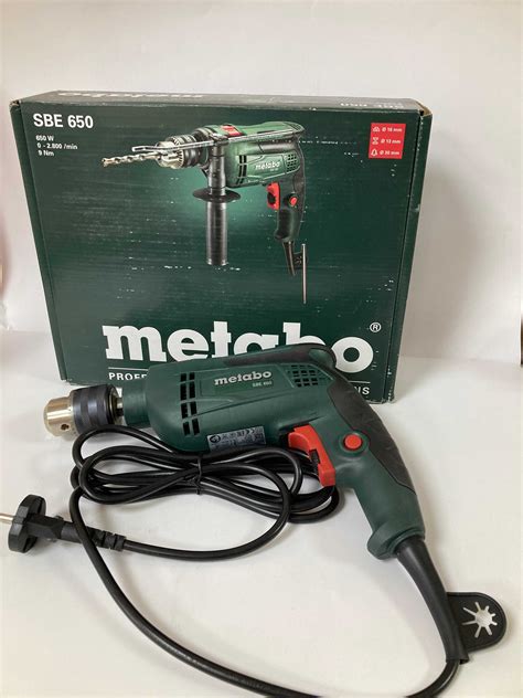 Ударний дриль METABO SBE 650 (600671000): 1 750 грн ...