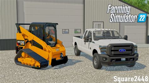 Purchased A Cat Skidsteer And A Used F250! | Landscaping | Farming ...