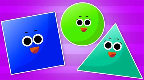 shapes song learning video  kids  zebra nursery rhymes youtube
