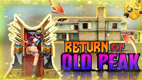 Return Of Old Peak🤯 Old Peak Craftland Bermuda Map Free Fire New