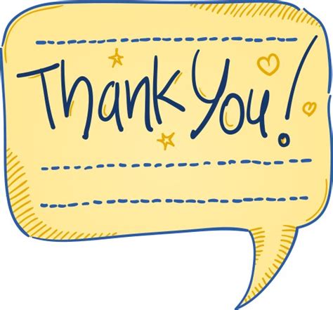 Thank You Cartoon Vector Images Over 3900