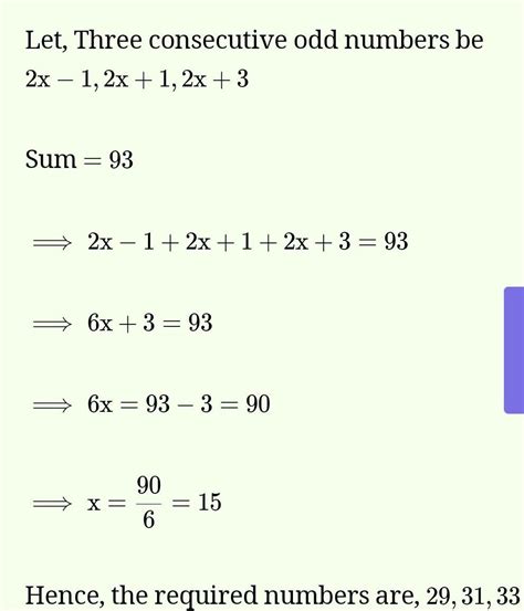 Sum Of Three Consecutive Number Is Find The 42 OFF