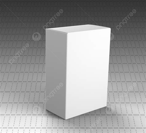 White Box Mockup Png