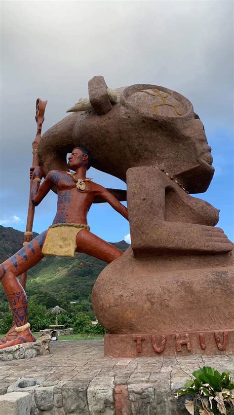 Tiki Tuhiva In Nuku Hiva Marquesas Islands Tahiti Tourisme