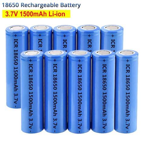 18650 Bateria CR18650 Akumulator 3 7V 1500mAh Bateria Litowo Jonowa Kom