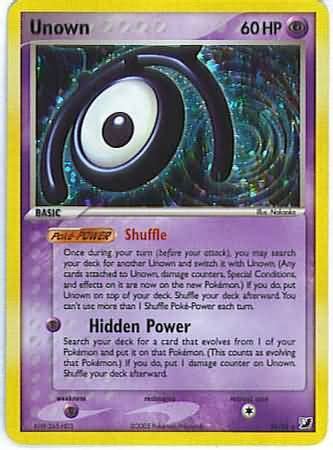 Unown M Ex Unseen Forces Pokemon Trollandtoad