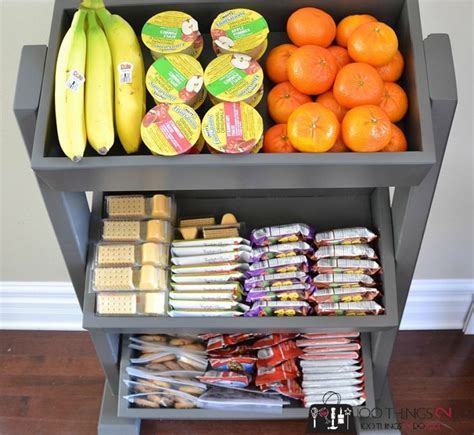 Diy Snack Station Diy Produce Stand Diy Display Stand Diy Snack Station Diy Snacks Home