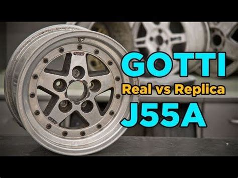 Gotti J55a Wheel Review Replica Vs Real Comparison Wheel Replicas